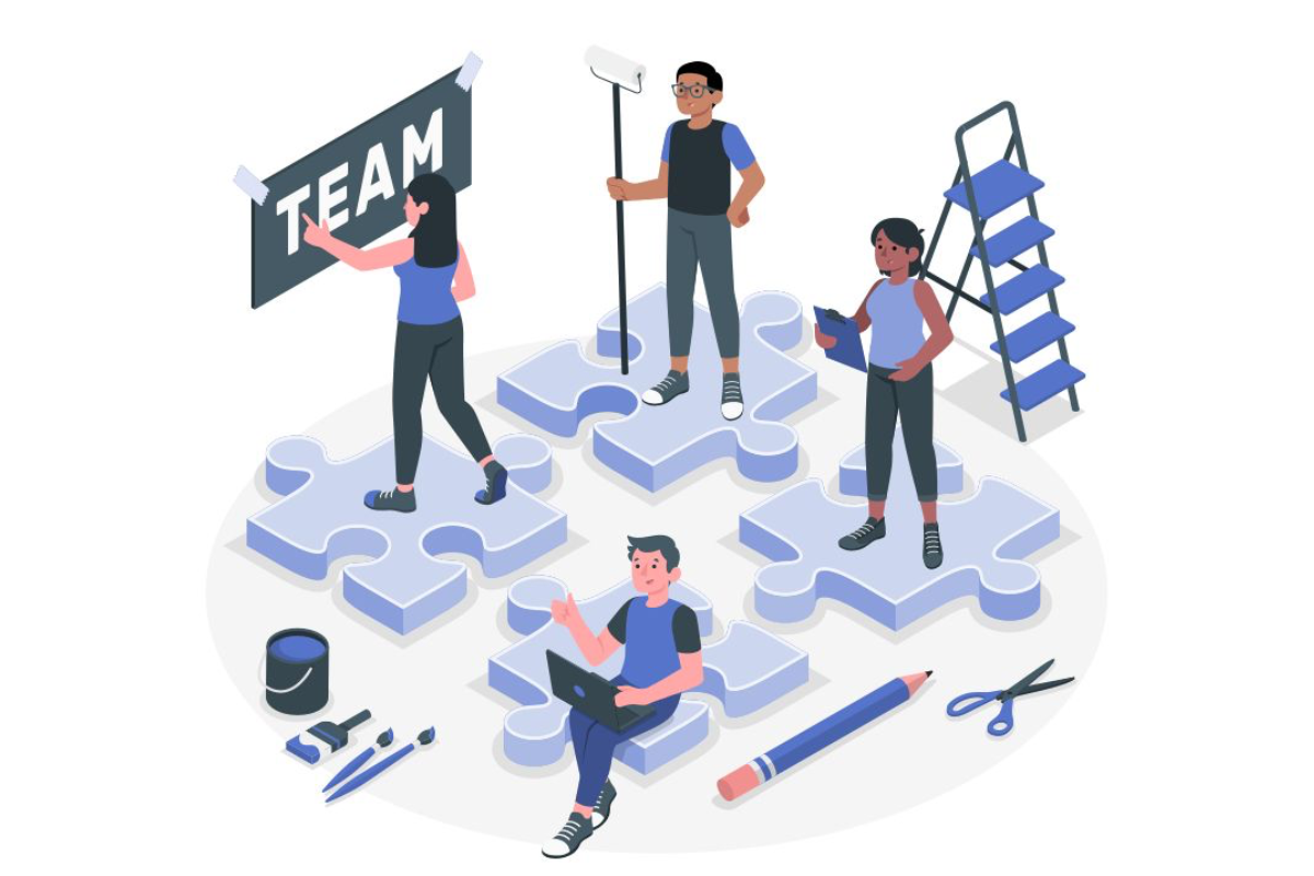 A team of professional app developers