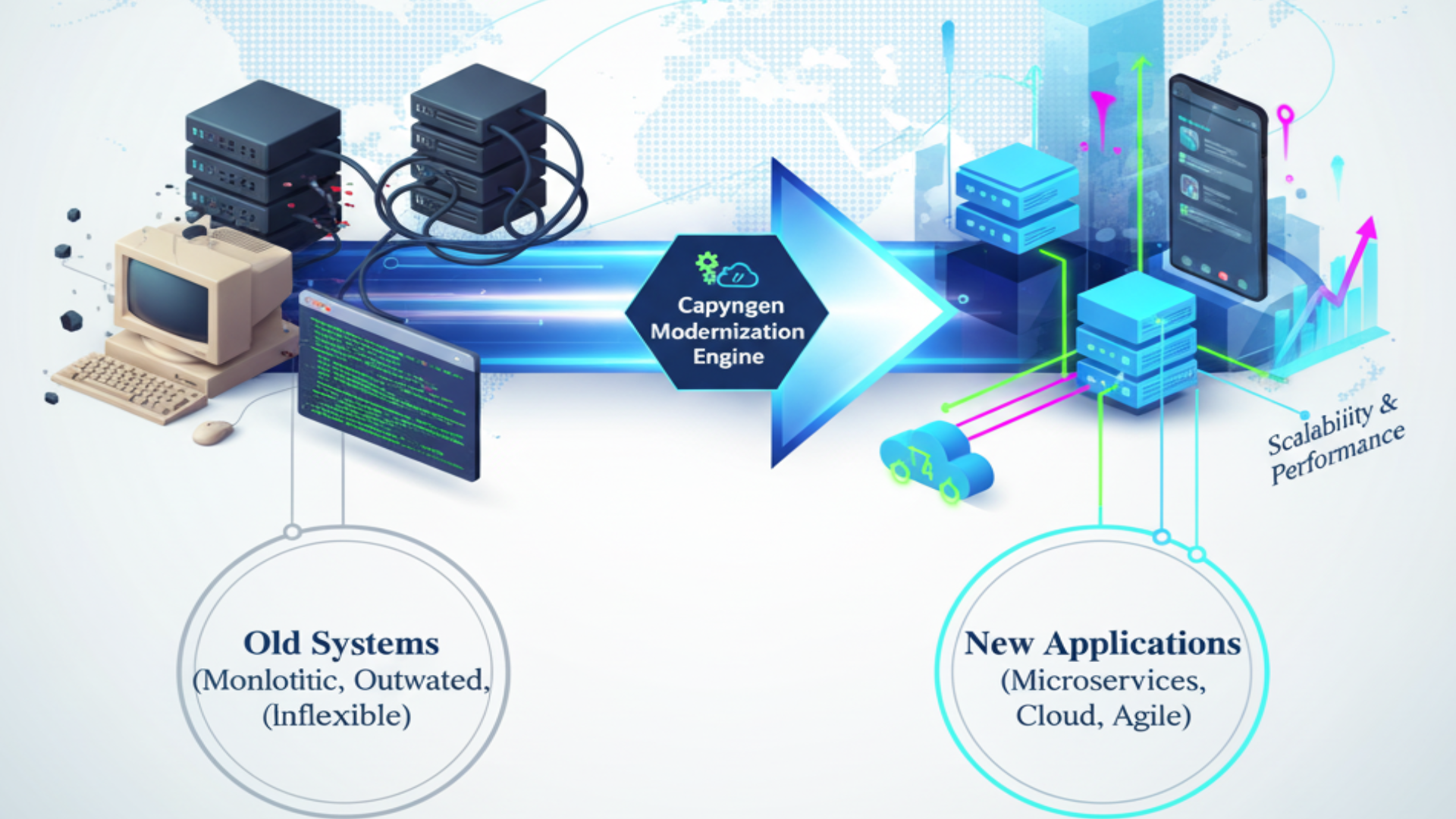Application modernisation: Legacy applications