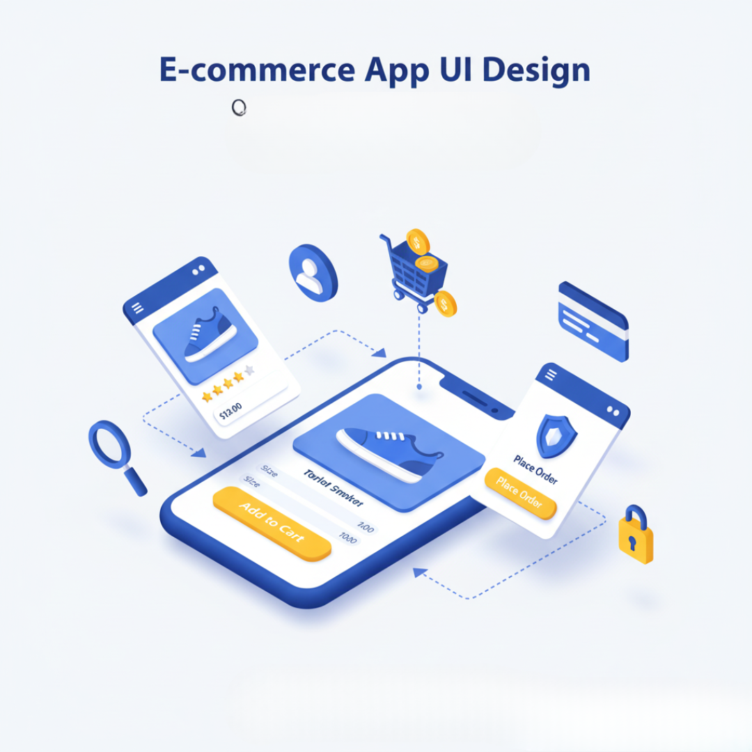 E-commerce App UI Design
