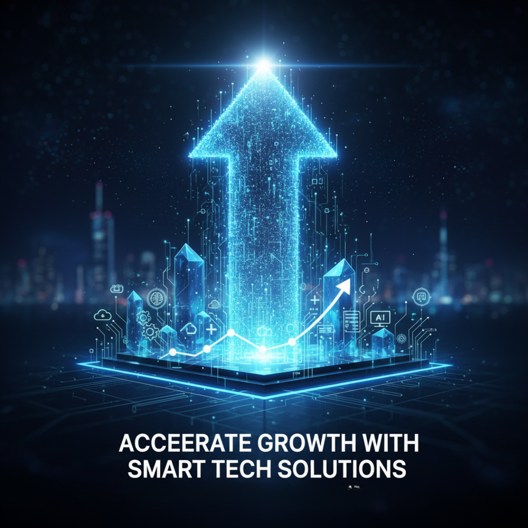 Growth is meant to be accelerated using smart tech solutions.