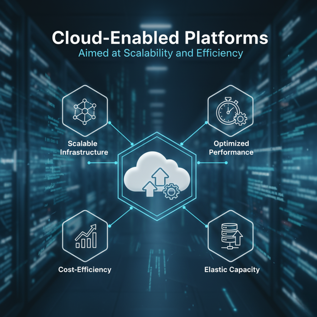 Cloud-enabled platforms aimed at scalability and efficiency