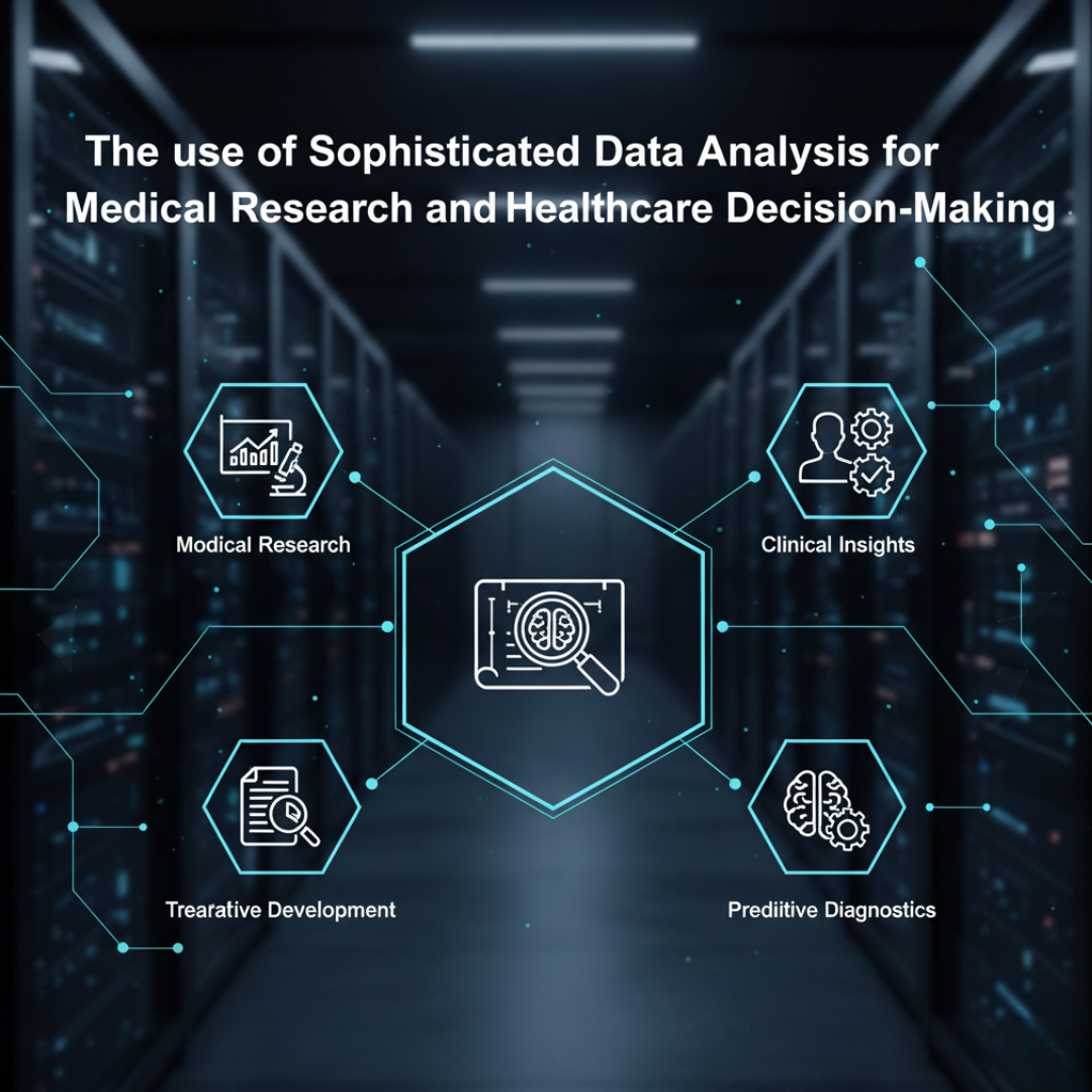 The use of sophisticated data analysis for medical research and healthcare decision-making